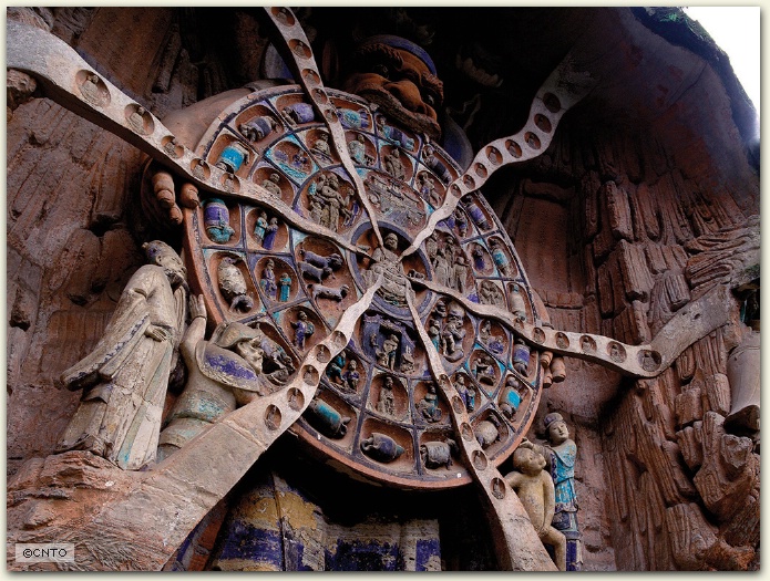 Chongqing, Dazu Rock Carvings, China